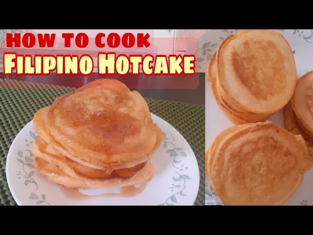 HOW TO COOK FILIPINO HOTCAKE #CgMix #filipinorecipe class=