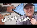 Estimating the Cost of a REC POND: Bid Sheets W/ Brian