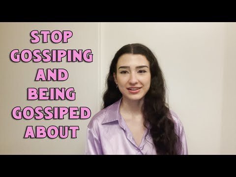 Video: Kaip Nustoti Apkalbinėti Ir Diskutuoti Apie Kitus žmones