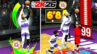 I DEBUTED my 6'8 POWER FORWARD BUILD in this COMP PROAM LEAGUE...