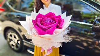 How To Make Giant Rose Bouquet For Women’s Day / Paper Flower / Góc nhỏ Handmade by Góc nhỏ Handmade 6,751 views 2 years ago 8 minutes, 9 seconds