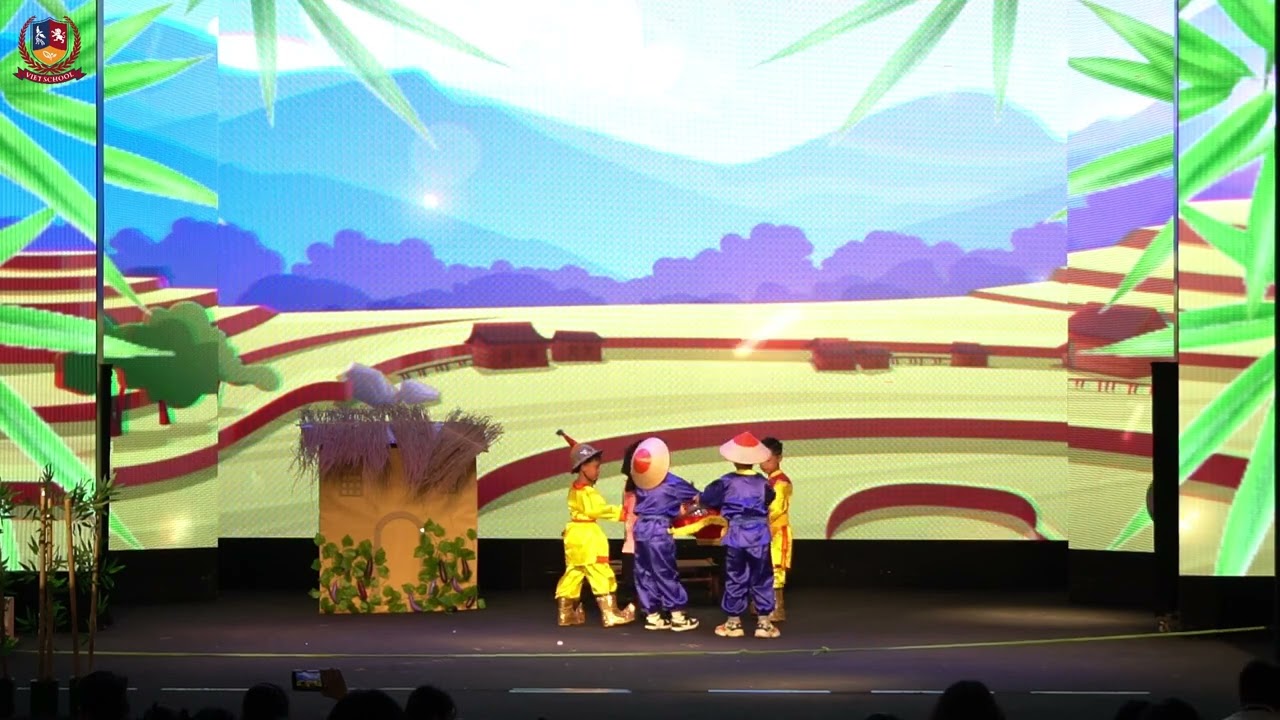 MẦM NON VIETSCHOOL | VỞ KỊCH THÁNH GIÓNG