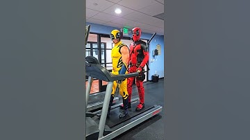 If MARVEL Characters Used THE TREADMILL!! PART 2!! #shorts 🦸🏻‍♂️😅