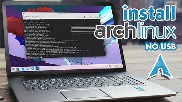 Dual Boot Arch Linux and Windows Without USB Drive | archinstall