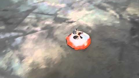 Tiny Hovercraft in action