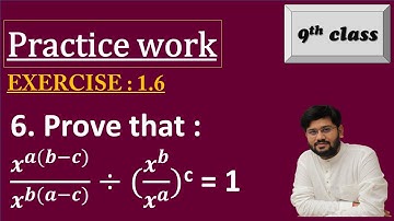 | xa(b-c)/xb(a-c)divided by (xb/xa)c = 1 | (x^(a(b - c)))/(x ^ (b(a - c))) / (((x ^ b)/(x ^a)) ^c)=1