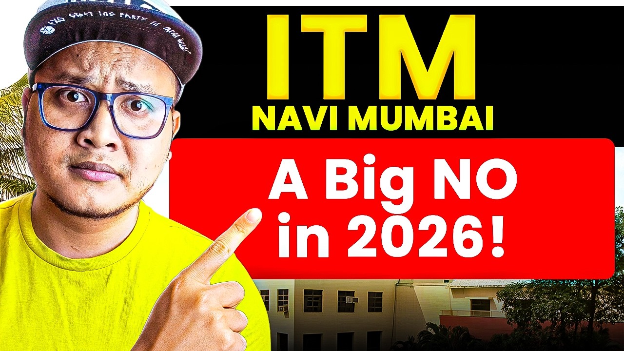 ITM Navi Mumbai Honest Review 🤬 - Fake Placements? Fees & Reality Check!