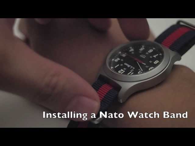 Installing a Nato Watch Band 