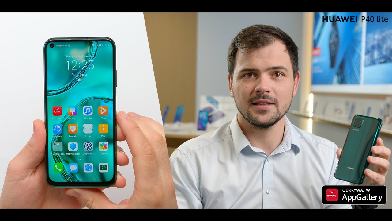 Smartfon Huawei P40 Lite - YouTube