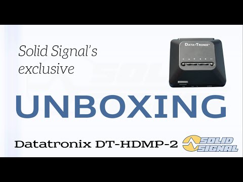 Solid Signal's Unboxing: DataTronix DT-HDMP2 Digital Signage Player ...