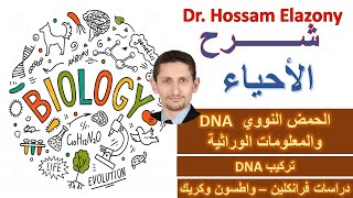 الحمض النووى DNA التركيب - دراسات فرانكلين -نموذج واطسون وكريك