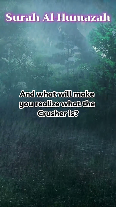 Surah Al-Humazah by Muzammil Hasballah #ramadan #day12 #surahalhumazah #islamicshorts