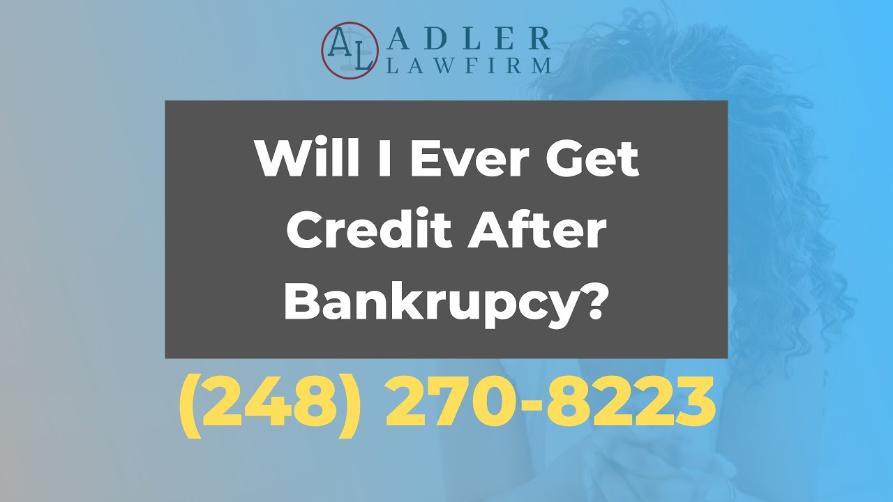 After filing for bankruptcy, will I ever get credit again? | Detroit Bankruptcy Attorney