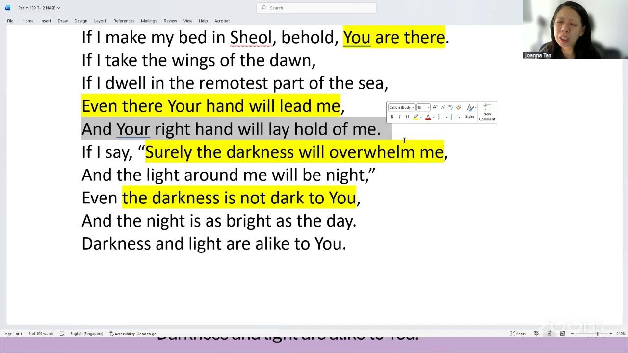 13 Mar 2026 | KCC Daily Bread | Joanna Pang