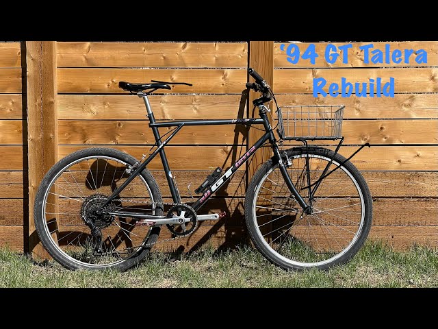 gt talera bicycle Customized All Terra 90s MTB, Blue, 41cm/XS $30 Bike Turned Into a
