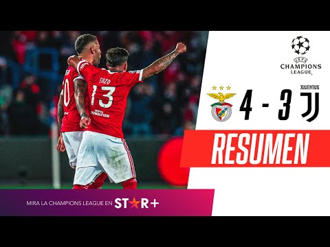 ¡EMOCIONANTE VICTORIA DE LAS ÁGUILAS PARA ELIMINAR A LA JUVE! | Benfica 4-3 Juventus | RESUMEN