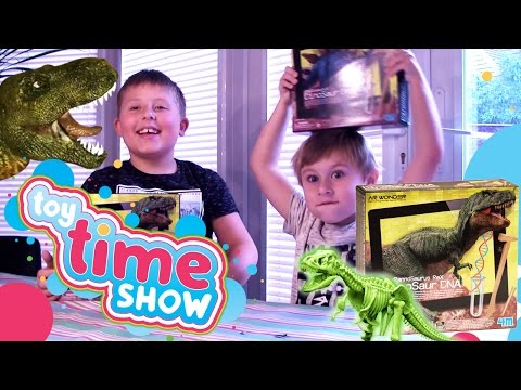 Dinosaur DNA unboxing