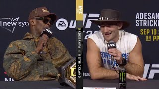 UFC 293: Пресс-конференция