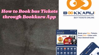 Bookkaru App se Online Ticket kese book kre|How To book Online Bus Tickets through Bookkaru App screenshot 2