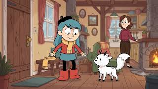 Hilda Removes Her Red Boots