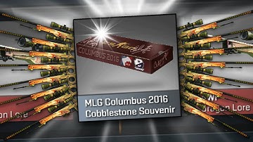 MLG COLUMBUS 2016 COBBLESTONE SOUVENIR CASES! - CS GO Case Opening Funny Moments