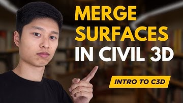 How To Merge Surfaces In Civil 3D | Introduction To Civil 3D