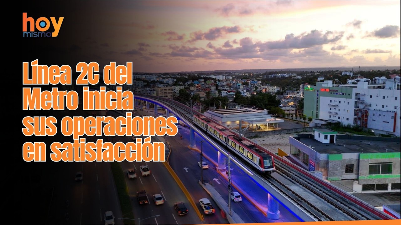 Línea 2C del Metro inicia sus operaciones en satisfacción