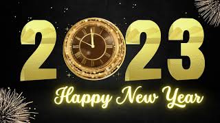 Happy New Year 2023 #countdown 4K Video Animation with Background Music screenshot 5