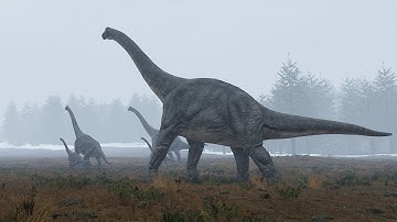 Brachiosaurus Herd