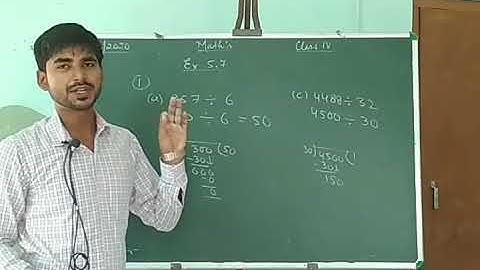 Mathematics Class 4th Chapter 5 Exercise 5.7