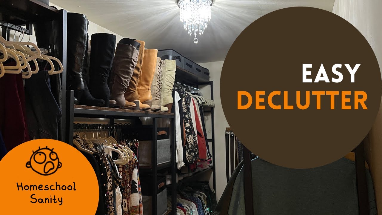 Segregate Clothes The Easiest Way to Declutter Your Clothes - YouTube