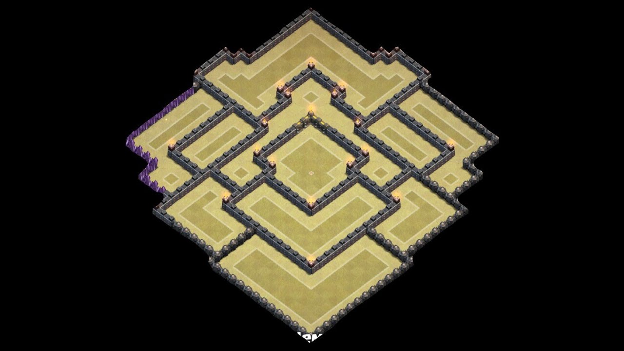 Clash of Clans - Th10 BEST Clan War Base Layout (275 Walls)