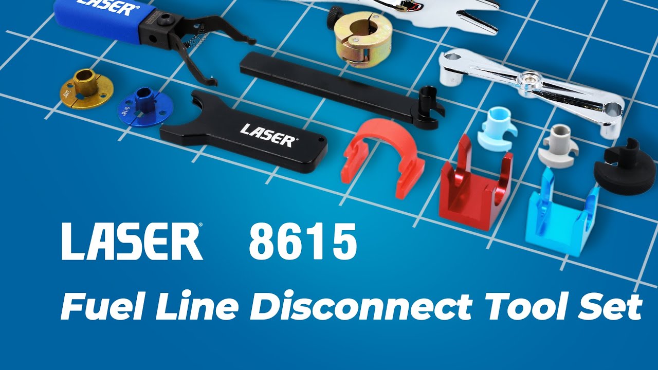 Laser Tools 8615 Fuel Line Disconnect Tool Set