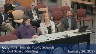 School Board Meeting January 24, 2017