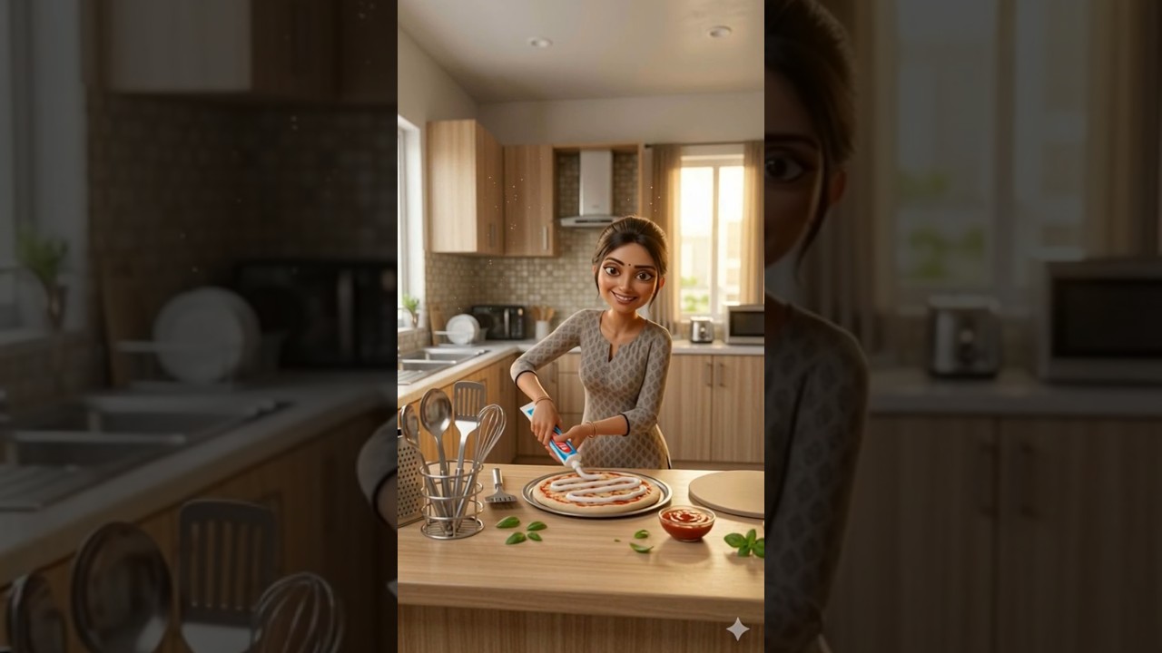Bahu Ka Crazy Pizza Hack 😳 Mint Toothpaste Cheese Pull Viral Moment!