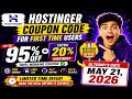 Best Hostinger Discount Code 2026 🔥 | No Fake – Real Deal (May 20, 2026)