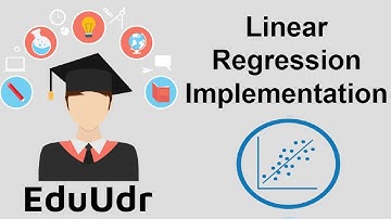Linear Regression Implementation | Machine Learning | EduUdr | By Megha Singhal