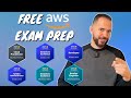 6 free aws certification exam prep trainings you must know about