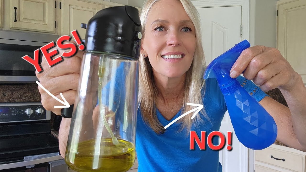 Amazon Review  of this TrendPlain 16oz/470ml Glass Olive Oil Sprayer for Cooking