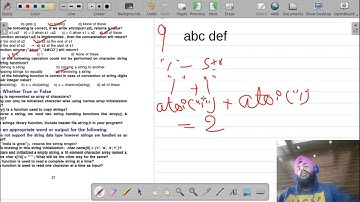 Book Study Exercise : String Handling Function Chapter 2 (Punjabi Language)