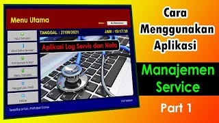 How to Use the Service Management Application by Portabel Comp screenshot 1