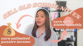Earn up to $5000 Per Month Selling Old Study Documents, Class Notes on Studypool | Passive Income