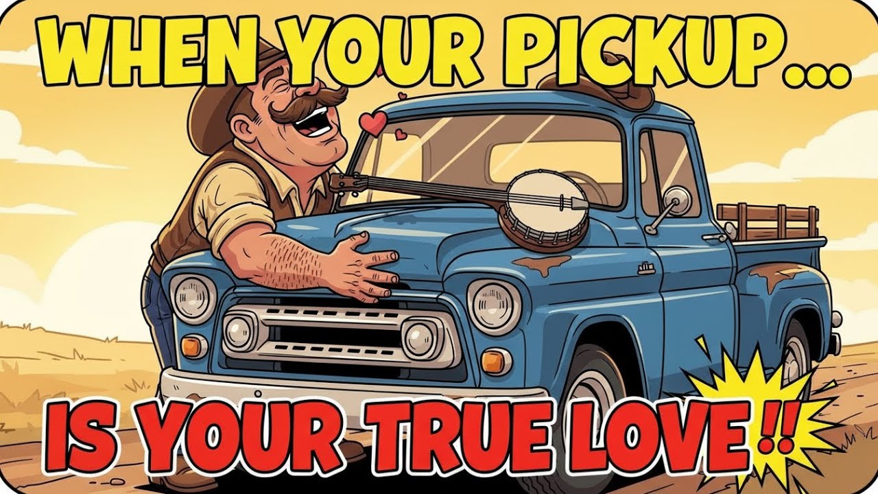 Funny Country Song – When Your Pickup Is Your True Love ❤️