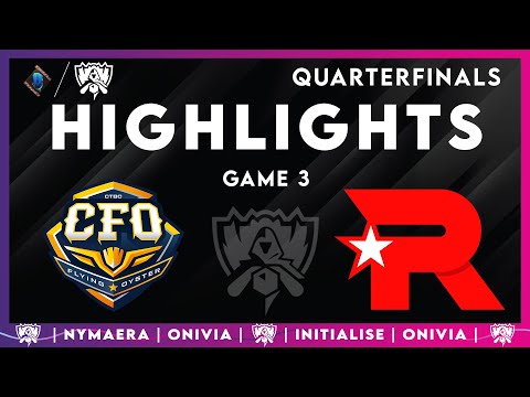 CFO vs KT Highlights Game 3 | Worlds 2025 Quarterfinals | CTBC Flying Oyster vs KT Rolster