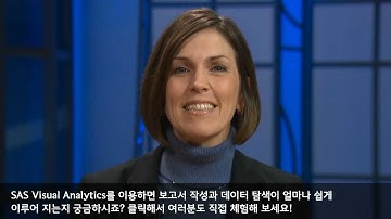 매출 최적화를 위한 SAS Visual Analytics