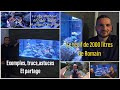 Je vais voir vos recifslaquarium de 2000 litres de romain