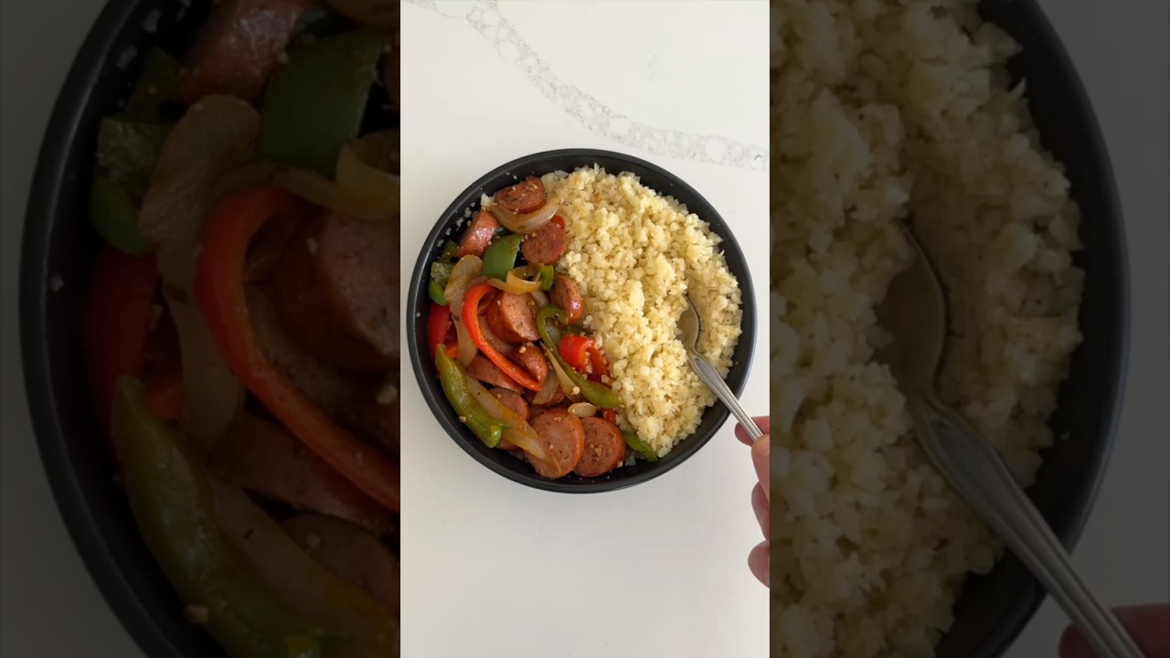 One-Skillet Sausage and Peppers