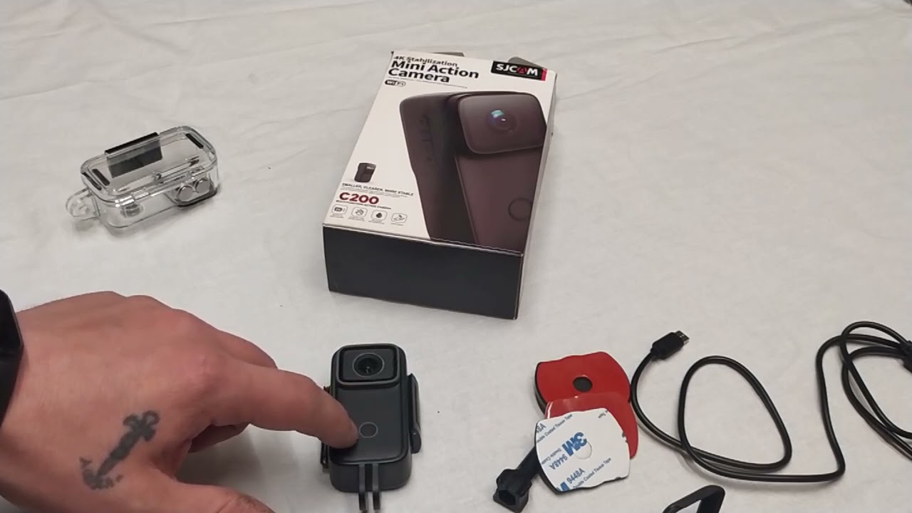 Обзор на экшн камеру SJCAM C200, как перепрошить