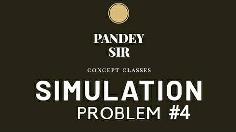 Monte Carlo method Simulation Problem 4