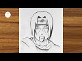 How to draw itachi uchiha step by step  how to draw anime step by step  itachi drawing tutorial